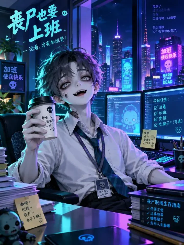僵尸的社畜生活封面
